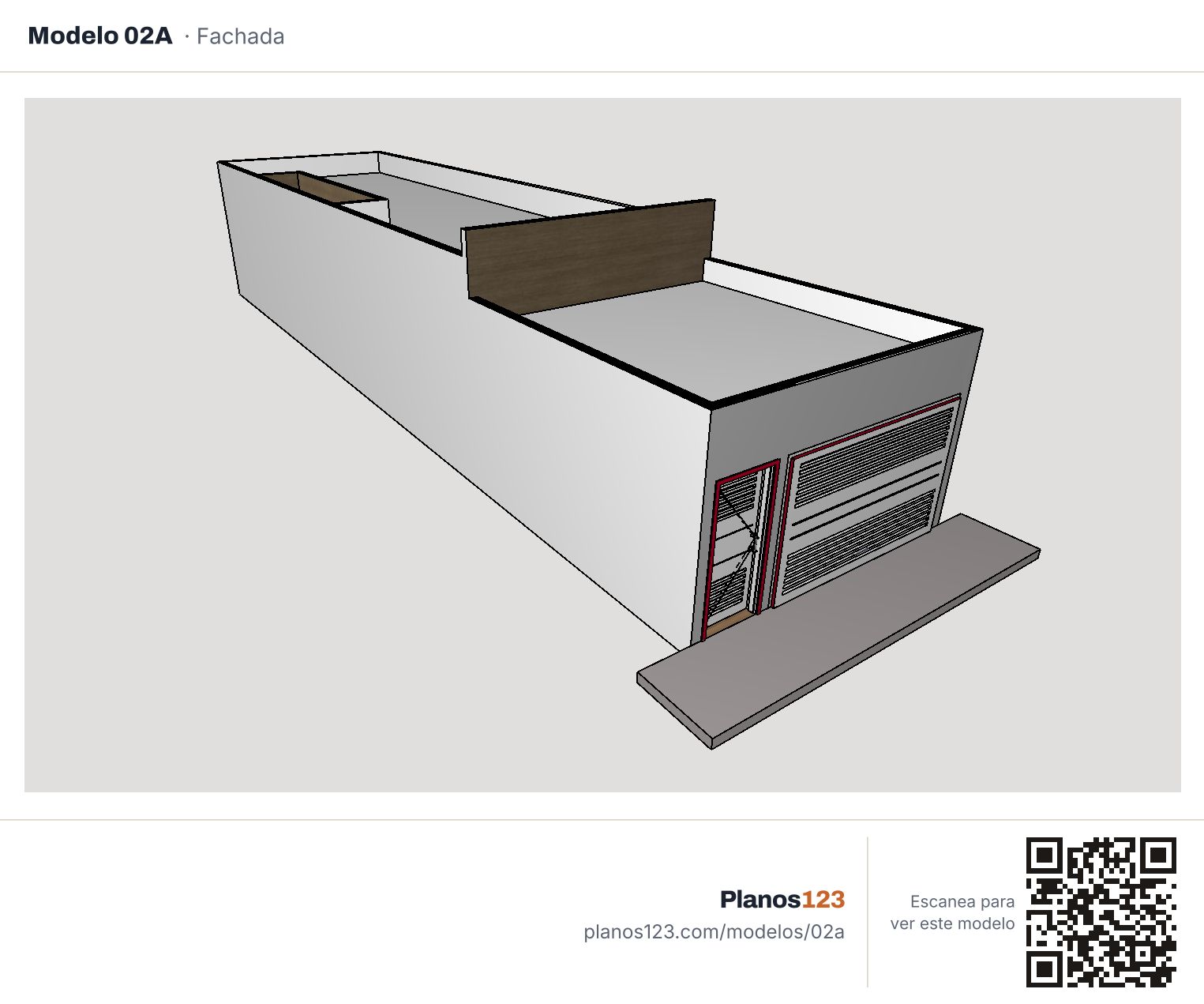 Modelo 02 · fachada