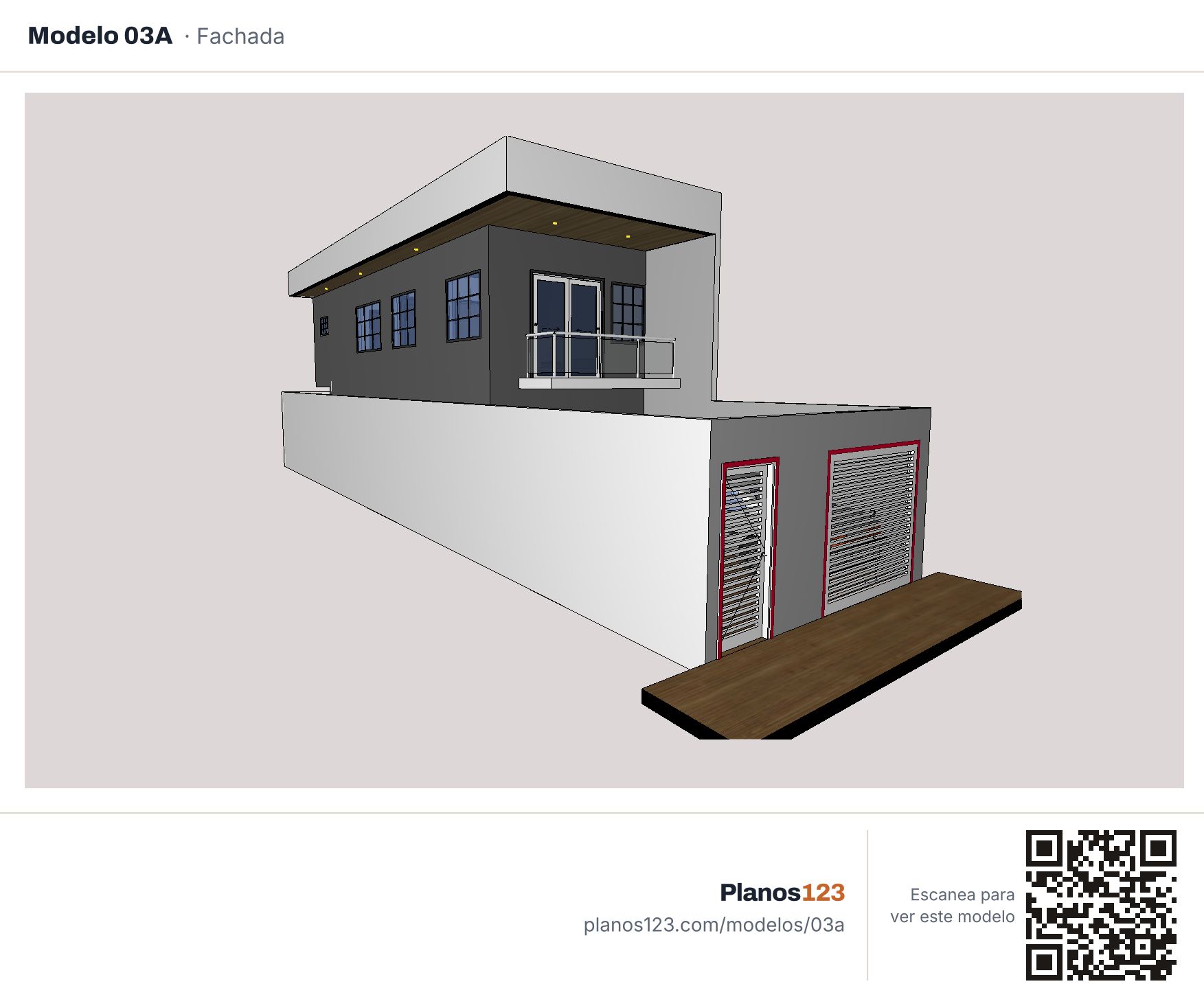 Modelo 03 · fachada