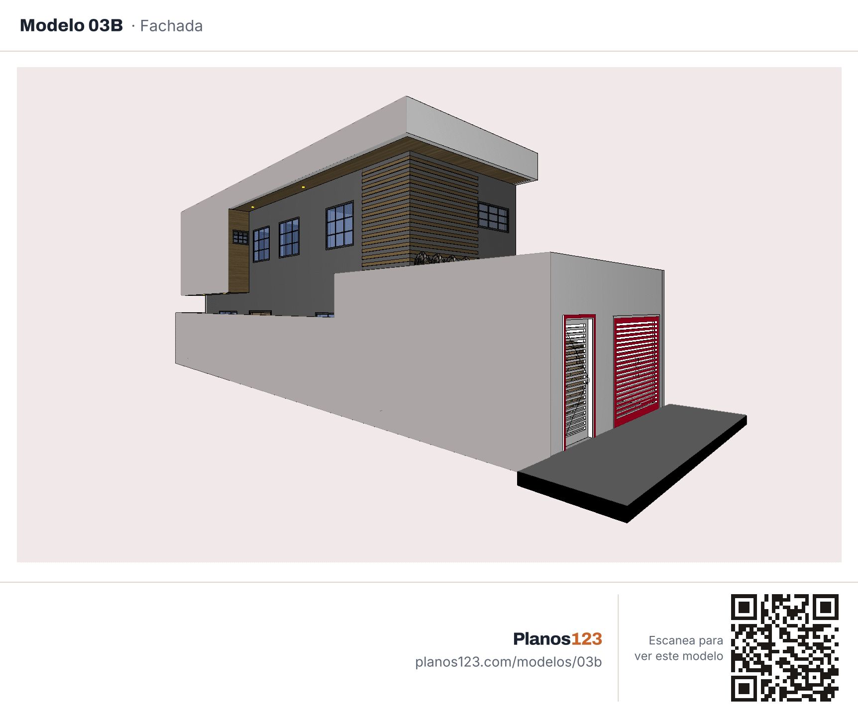 Modelo 03 · fachada