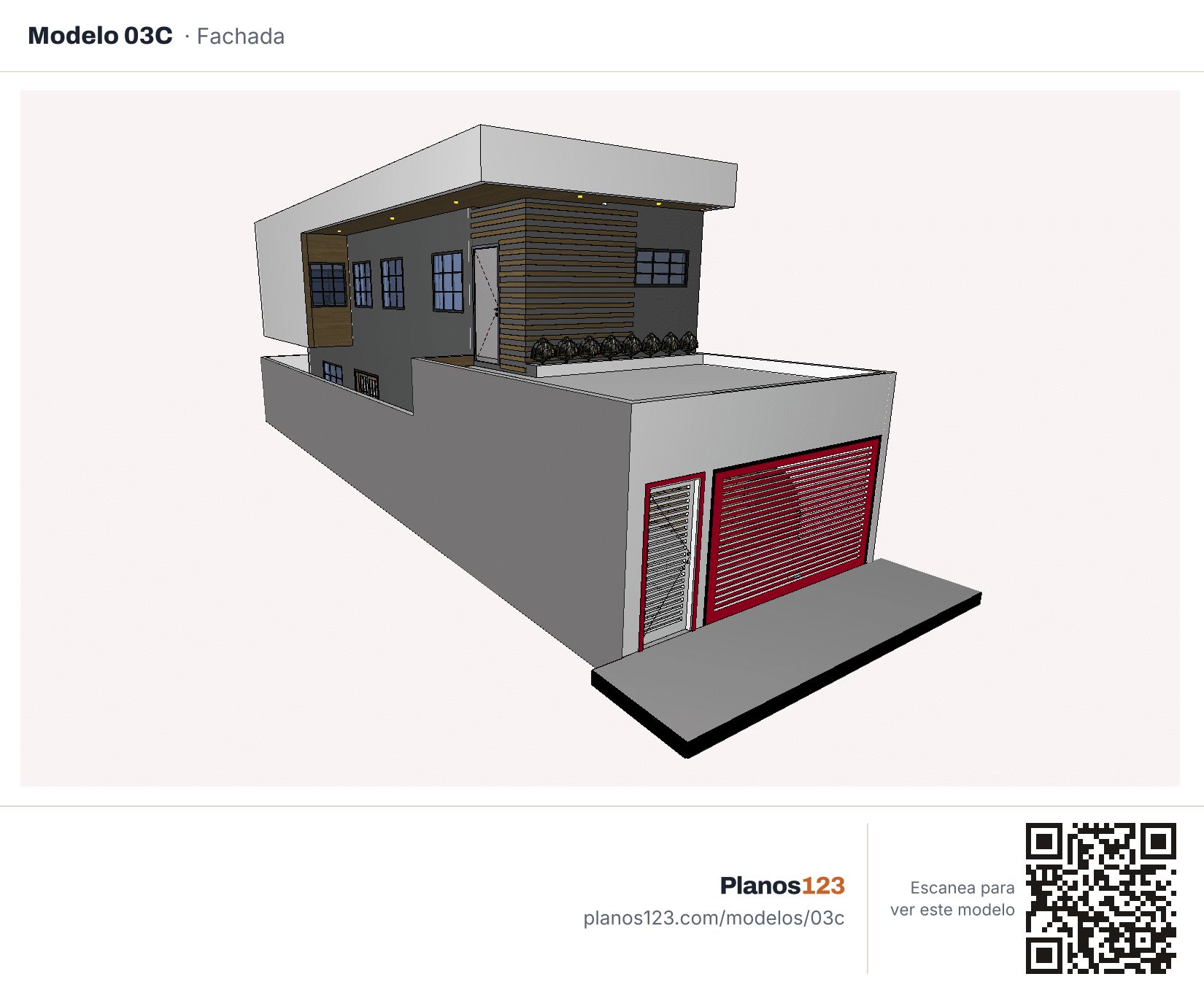 Modelo 03 · fachada