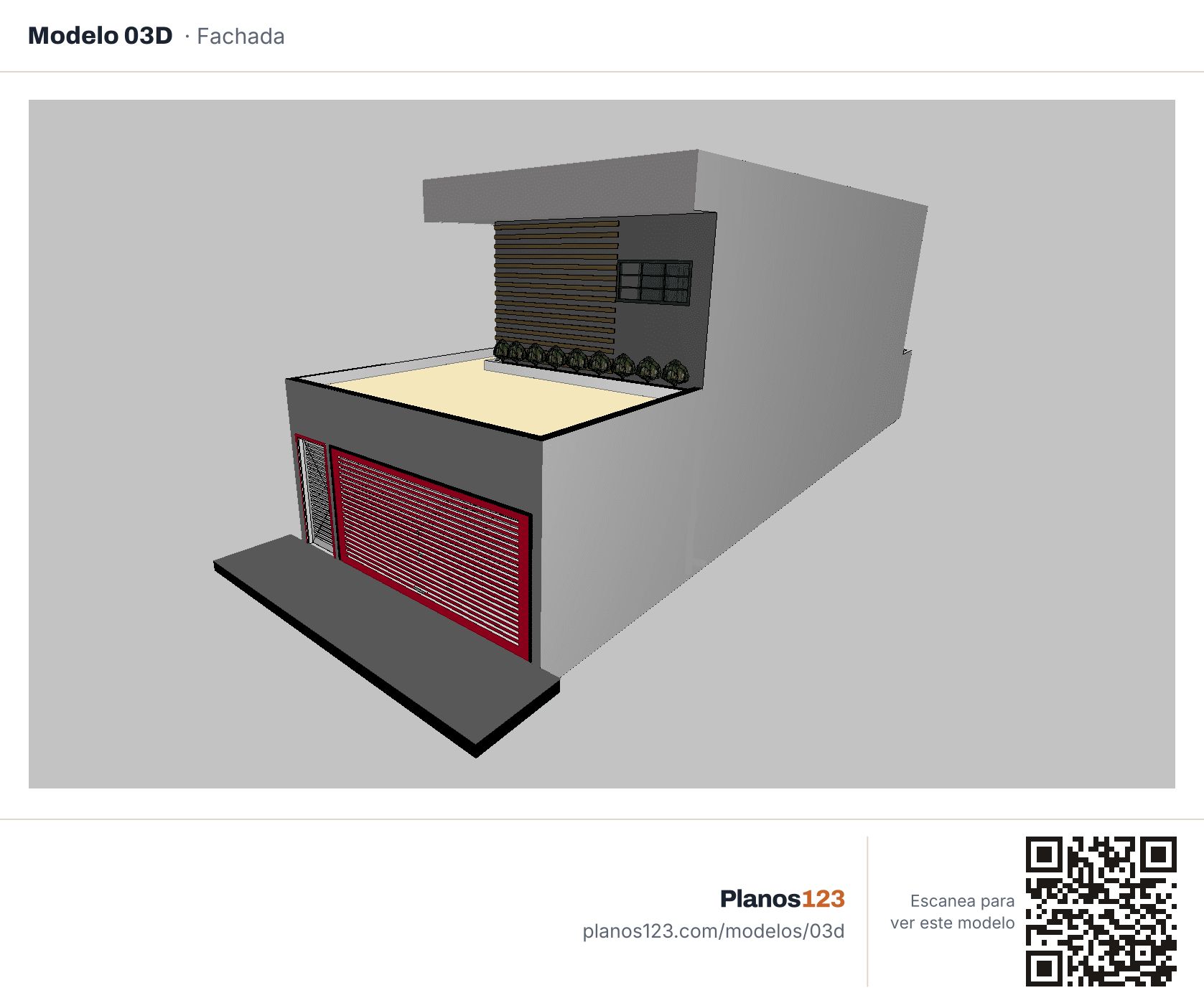 Modelo 03 · fachada