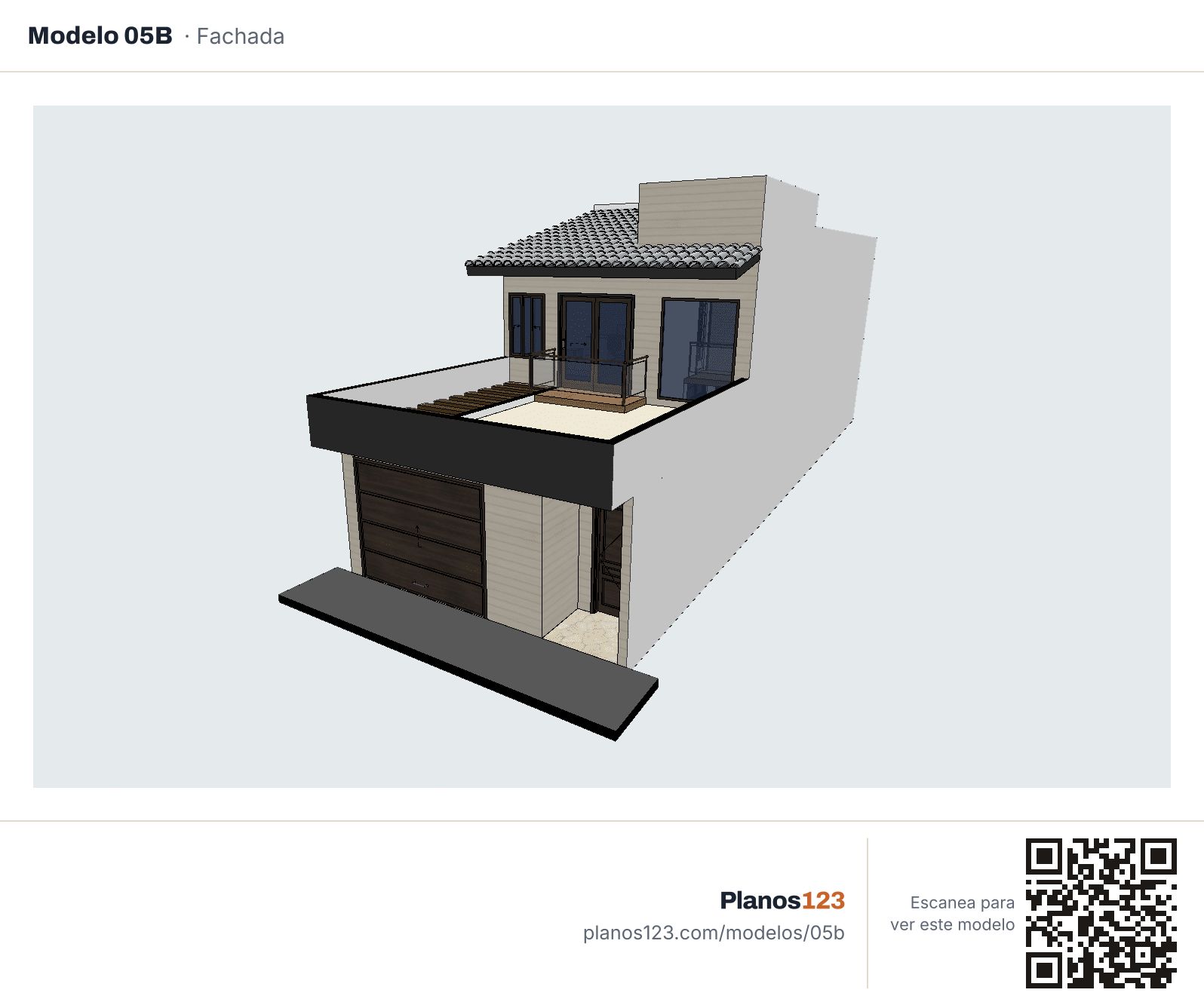 Modelo 05 · fachada