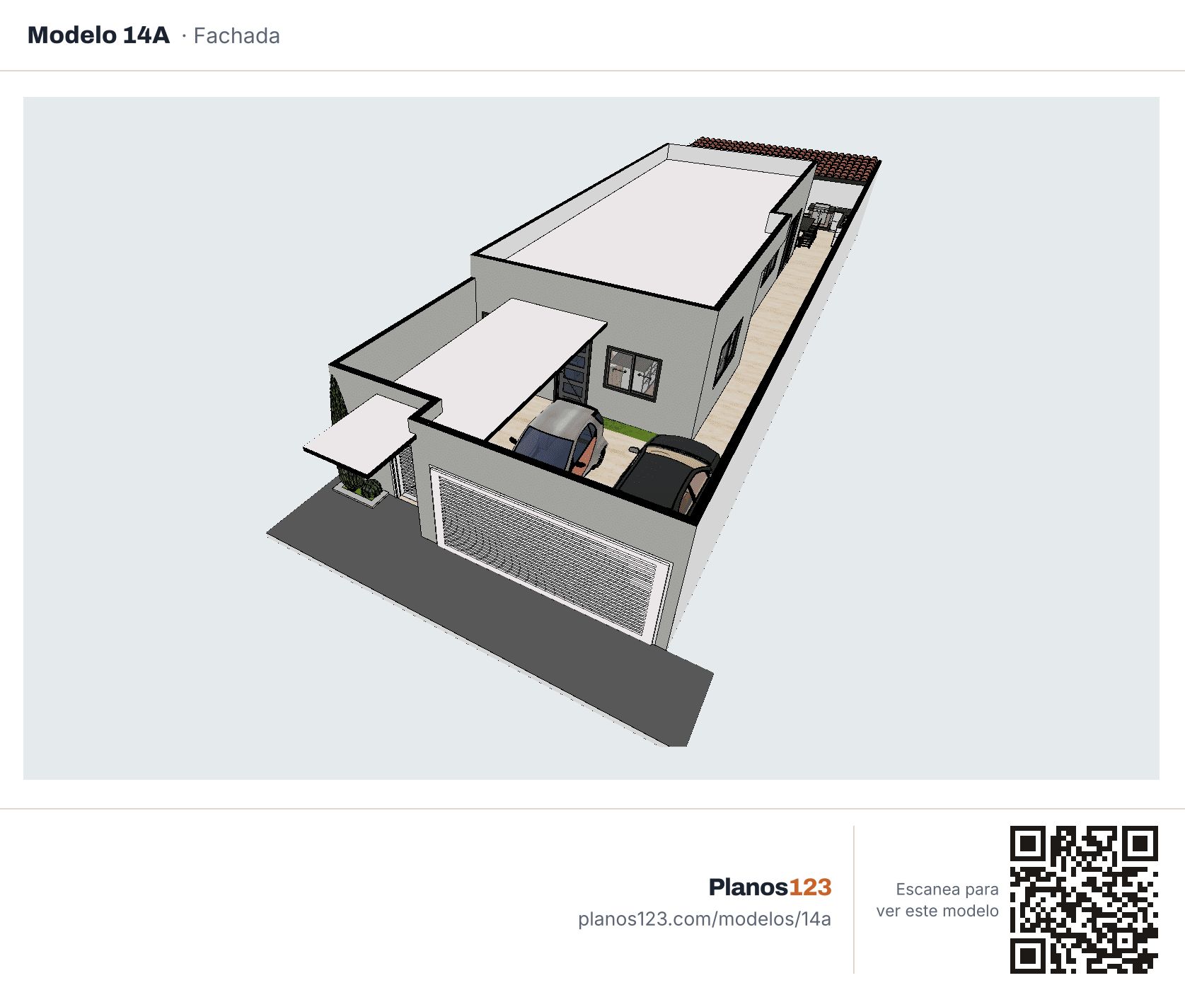 Modelo 14 · fachada