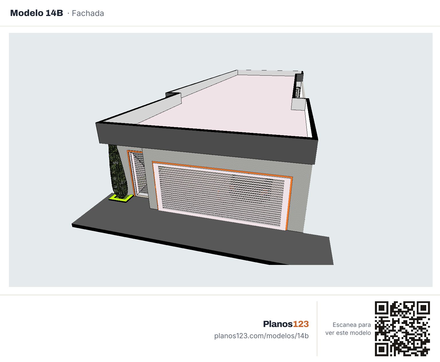 Modelo 14 · fachada