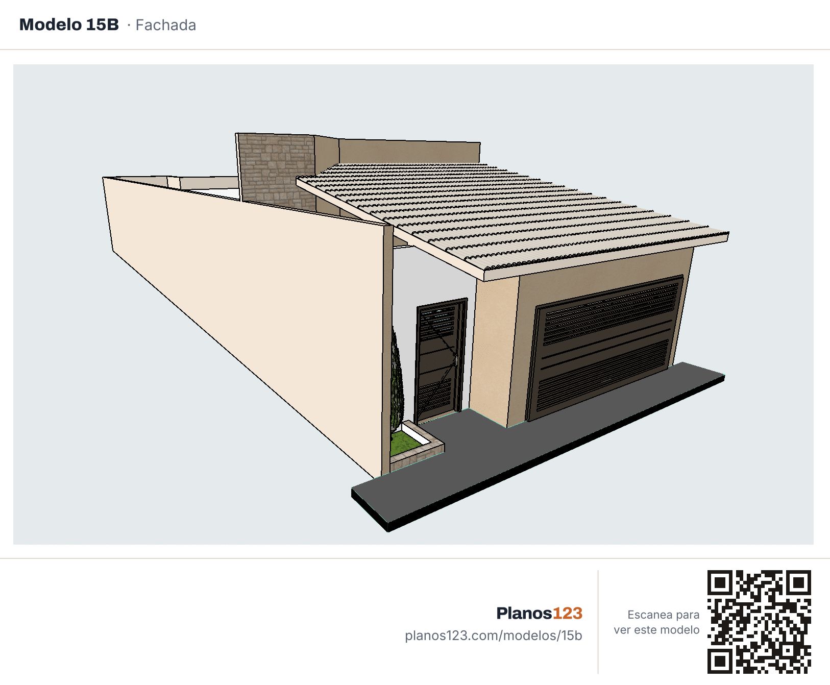 Modelo 15 · fachada