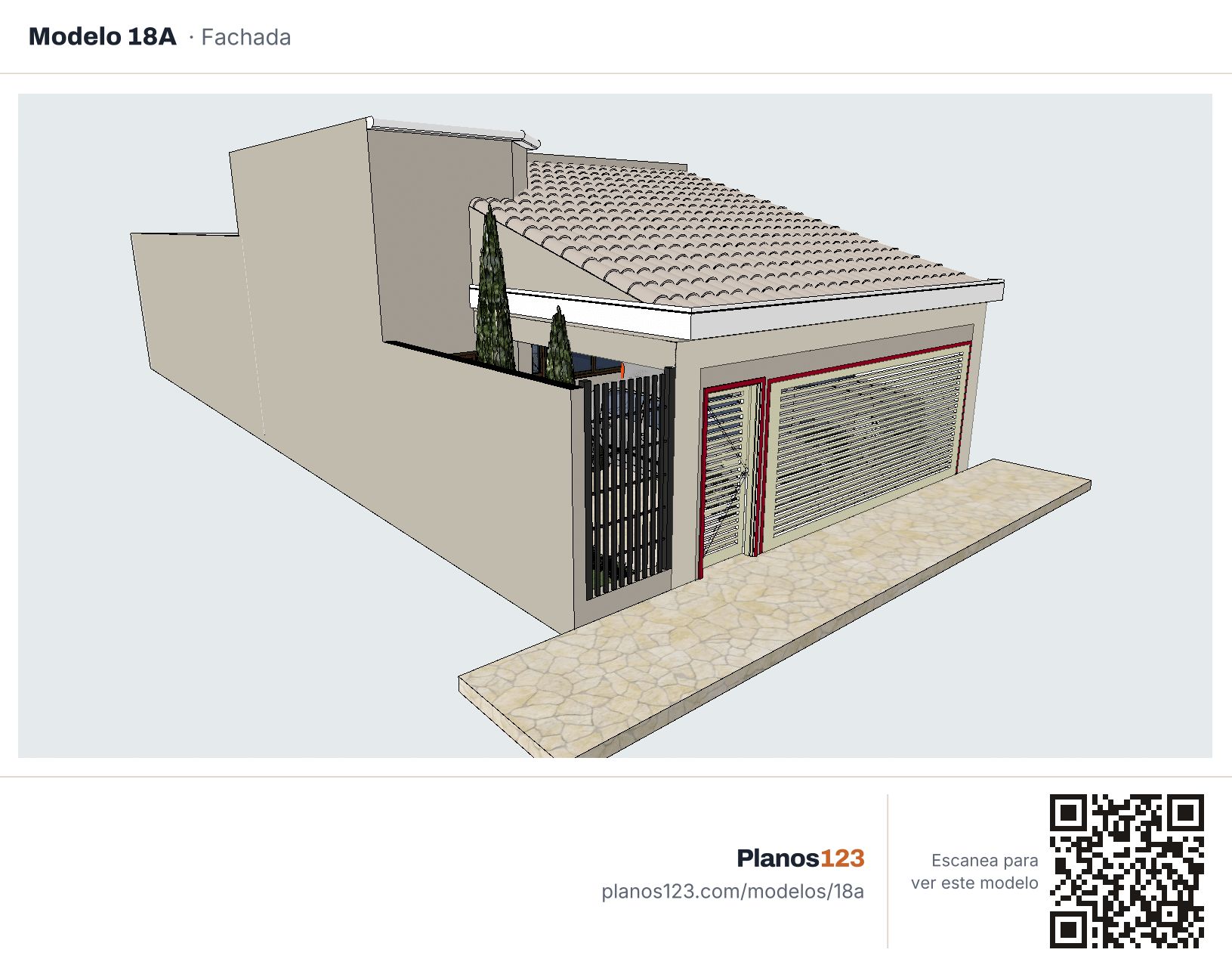 Modelo 18 · fachada