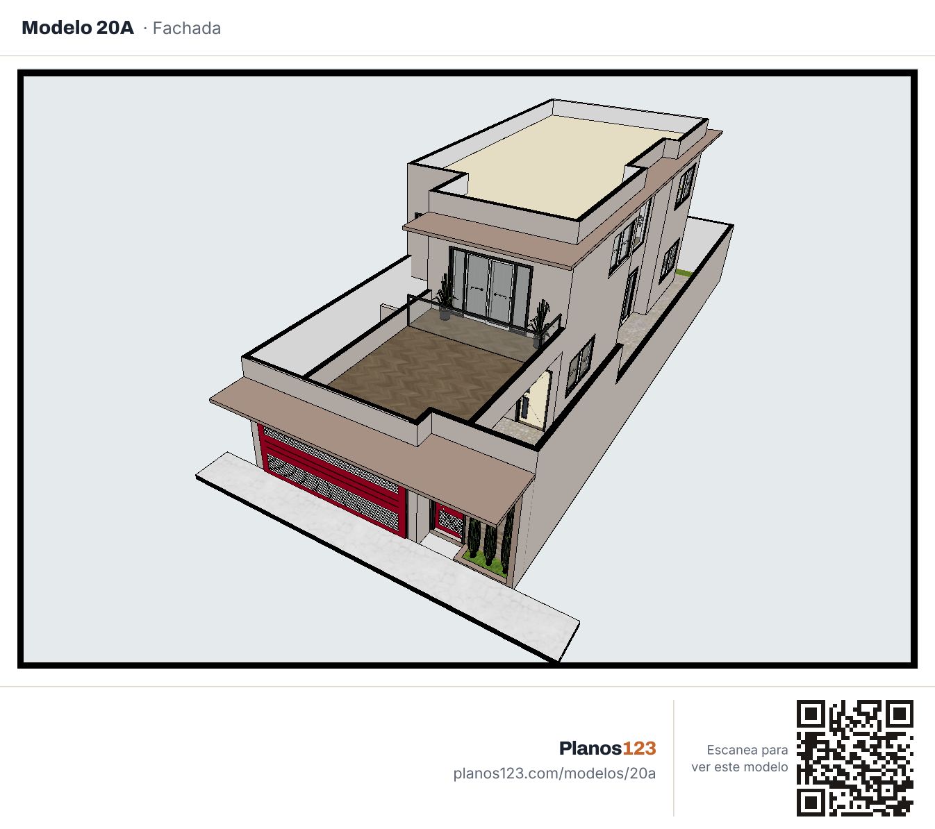 Modelo 20 · fachada