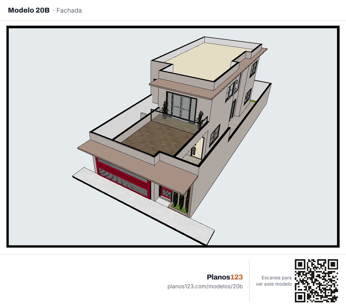 Modelo 20 · fachada