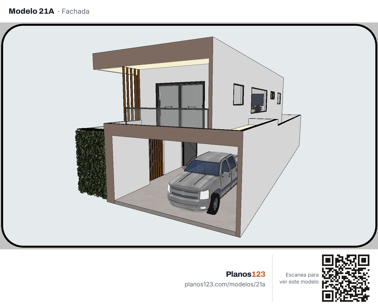 Modelo 21 · fachada