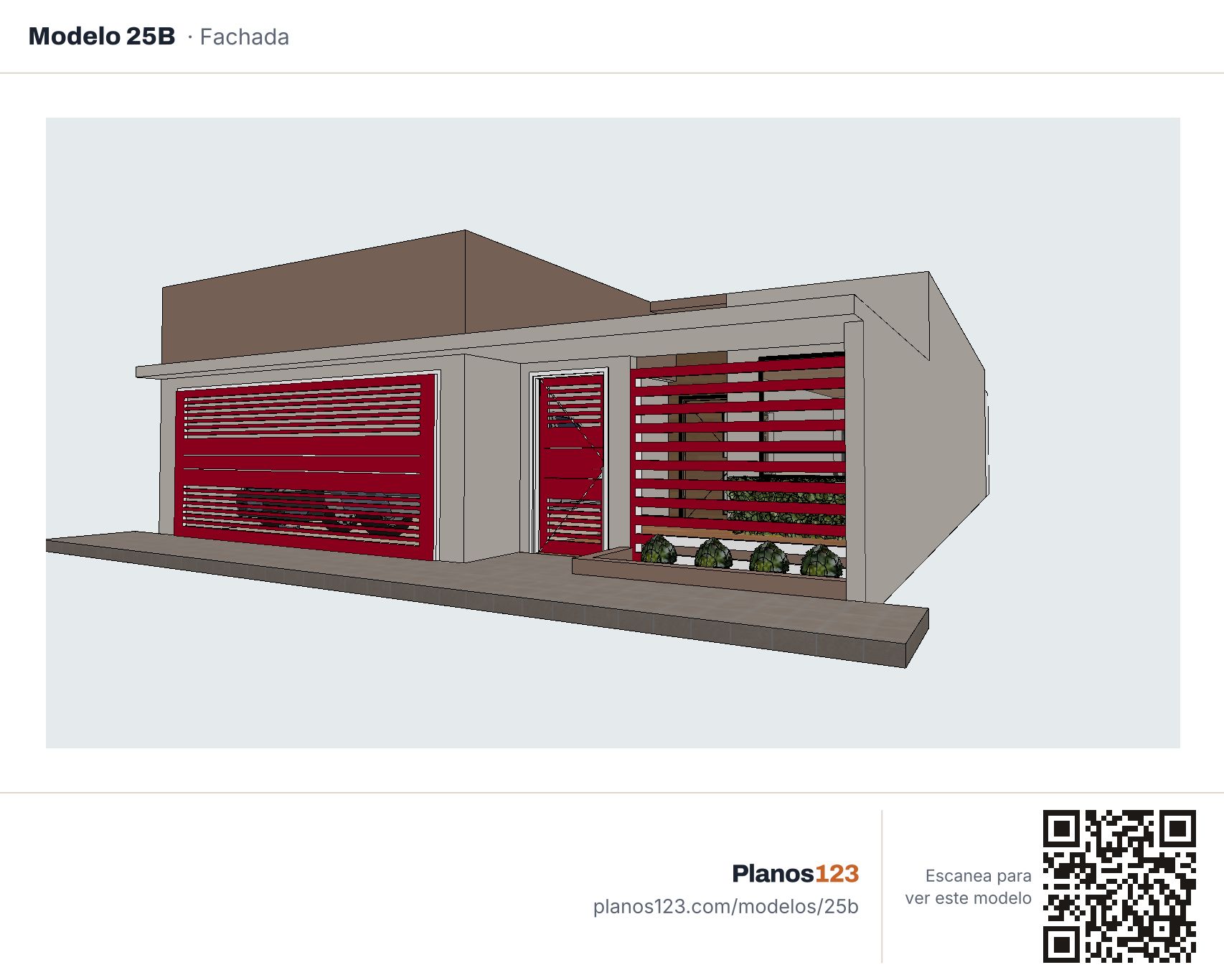 Modelo 25 · fachada