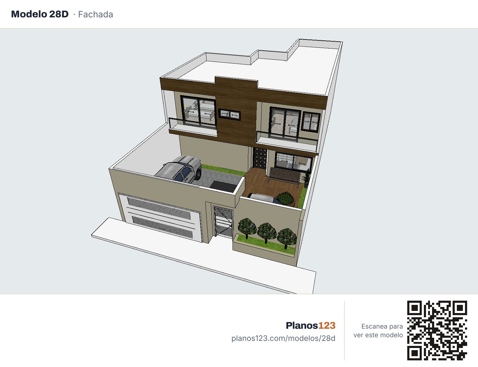 Modelo 28 · fachada