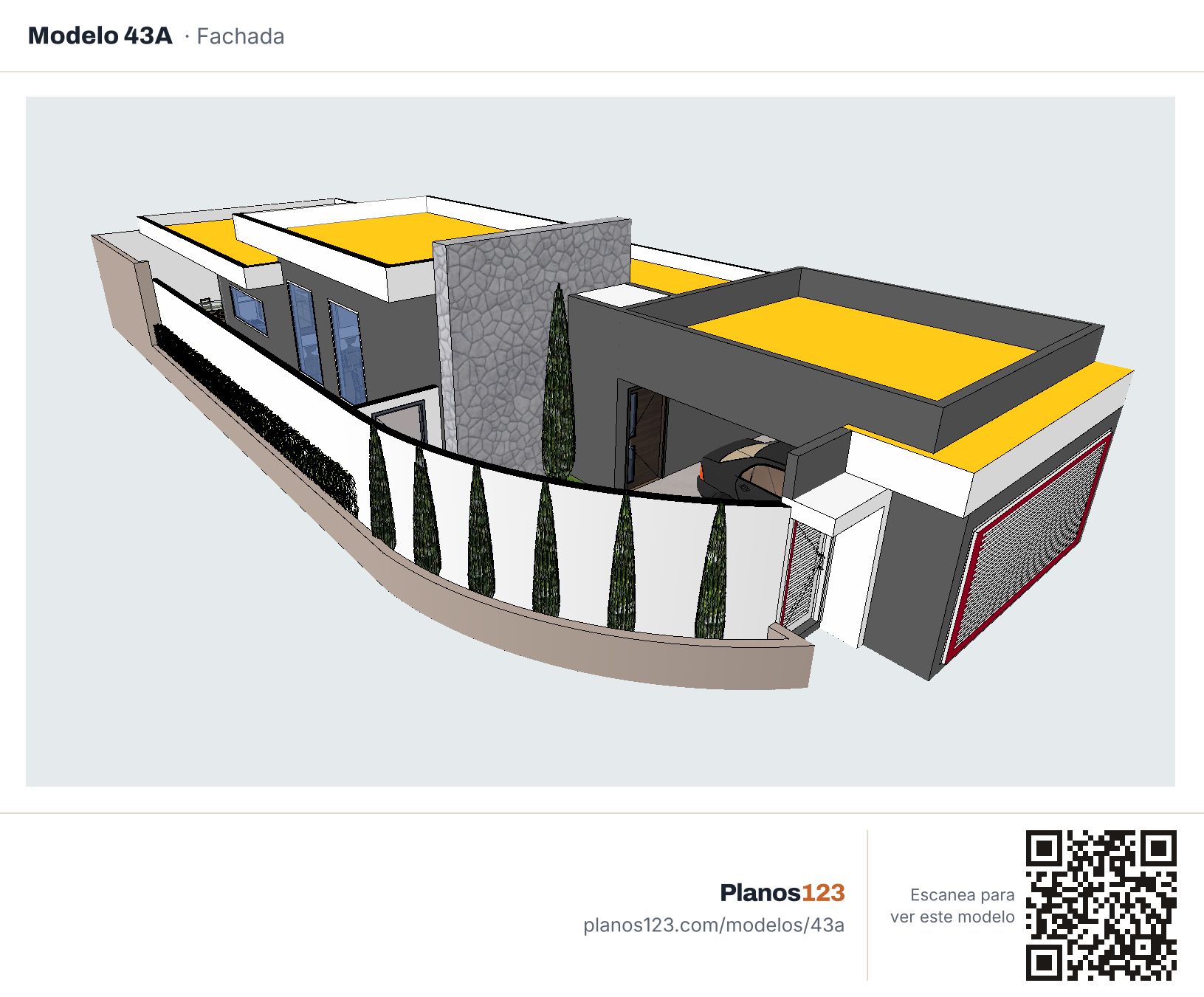 Modelo 43 · fachada